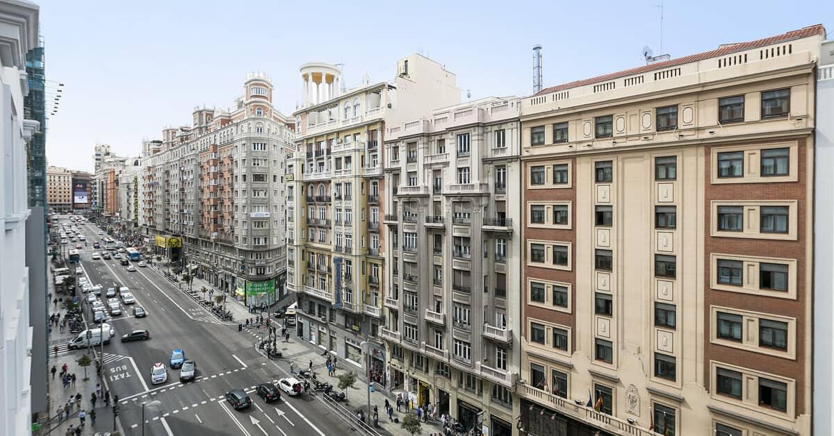 Hotel Madrid Plaza De Espana, Affiliated By Melia מראה חיצוני תמונה